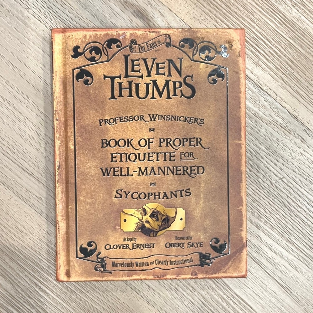 Professor Winsnicker's Book of Proper Etiquette for Well-Mannered Sycophants